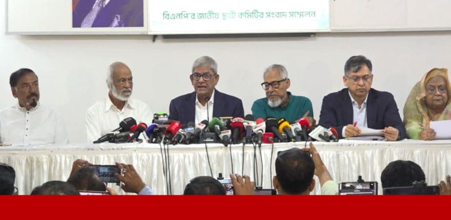 জমা দেওয়া জুলাই সনদ কোনোভাবেই মেনে নেওয়া যায় না : মির্জা ফখরুল