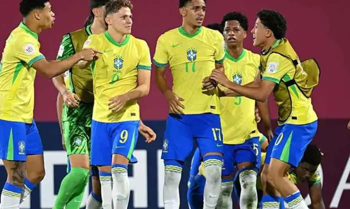 অনূর্ধ্ব-১৭ বিশ্বকাপ: শেষ মুহূর্তের নাটকীয়তায় সেমিফাইনালে ব্রাজিল
