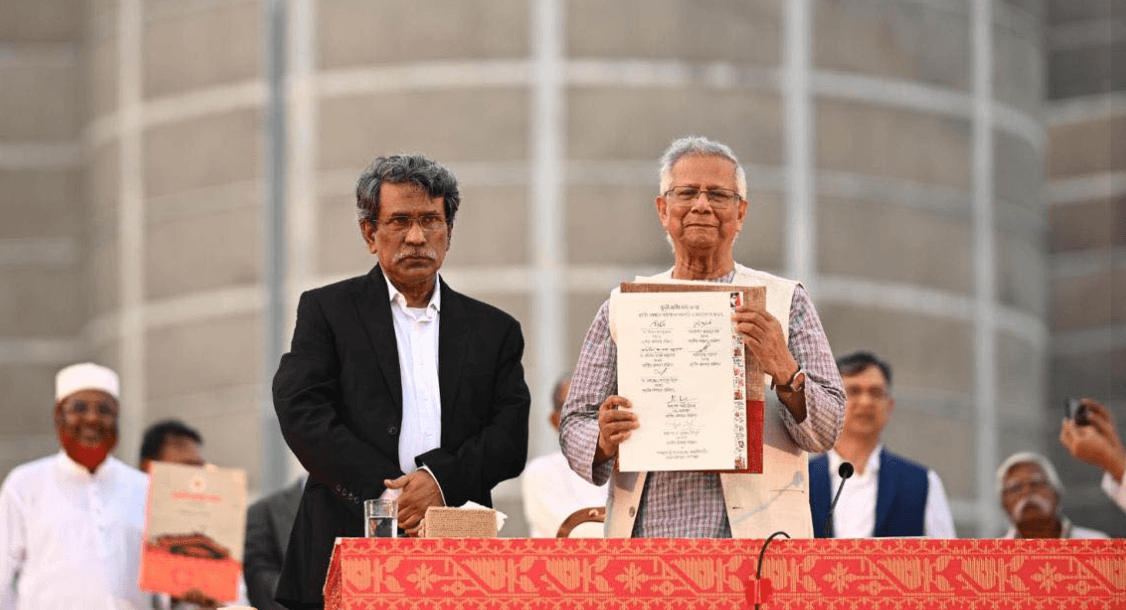 জুলাই সনদে সই করল ২৫ দল, বিরত ৫টি রাজনৈতিক দল