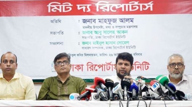 নভেম্বরে শেষ হবে উপদেষ্টা পরিষদের কার্যক্রম: তথ্য উপদেষ্টা
