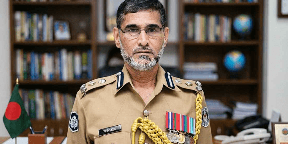 ডিএমপি কমিশনারের দায়িত্বে মো. সরওয়ার