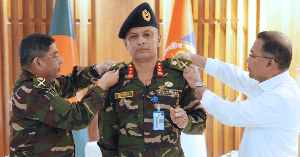 সশস্ত্র বাহিনী বিভাগের নতুন প্রিন্সিপাল স্টাফ অফিসারের দায়িত্ব গ্রহণ