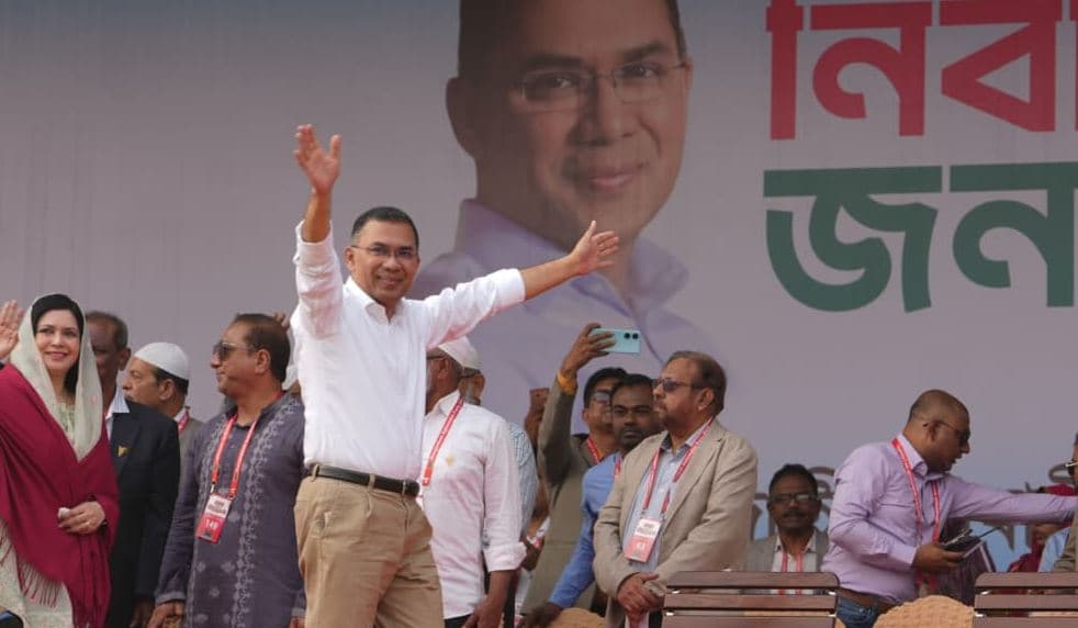 রাজশাহীতে জনসভা: আম চাষিদের জন্য হিমাগার ও কৃষিঋণ মওকুফের ঘোষণা তারেক রহমানের