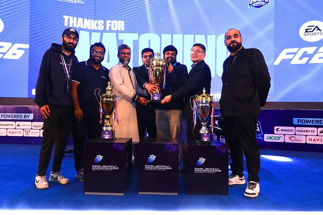 হয়ে গেল দেশের সবচেয়ে বড় মেগা ই-স্পোর্টস প্রতিযোগিতা, বিজয়ীরা পেলেন ৪ লাখ টাকা পুরস্কার