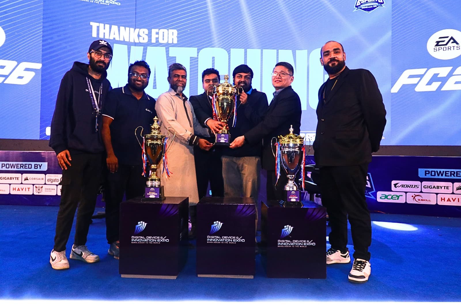 হয়ে গেল দেশের সবচেয়ে বড় মেগা ই-স্পোর্টস প্রতিযোগিতা, বিজয়ীরা পেলেন ৪ লাখ টাকা পুরস্কার