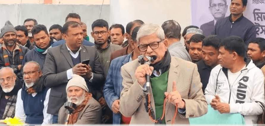 আমরা রাজনীতি করি মানুষের কল্যাণ ও শান্তির জন্য: মির্জা ফখরুল