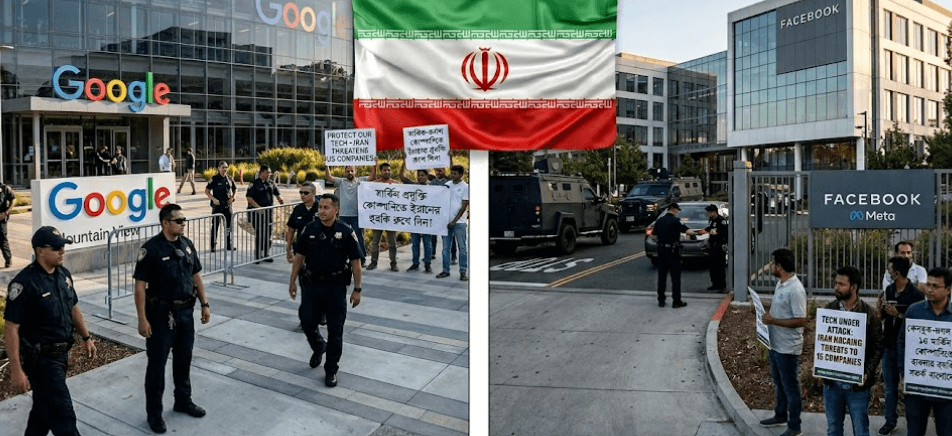 ফেসবুক-গুগলসহ ১৫ মার্কিন প্রযুক্তি কোম্পানিতে হামলার হুমকি ইরানের