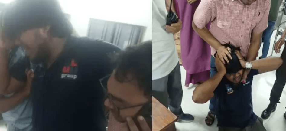 শাহবাগ থানায় সংঘর্ষ, সাংবাদিকসহ ৮ জন আহত