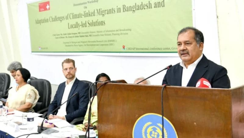 বাস্তুচ্যুতদের সমস্যা জননীতির গুরুত্বপূর্ণ বিষয়: তথ্যমন্ত্রী