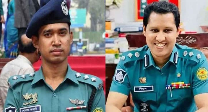 রাব্বানীর ভাই ও বিপ্লব কুমারসহ ৬ পুলিশ কর্মকর্তা বরখাস্ত
