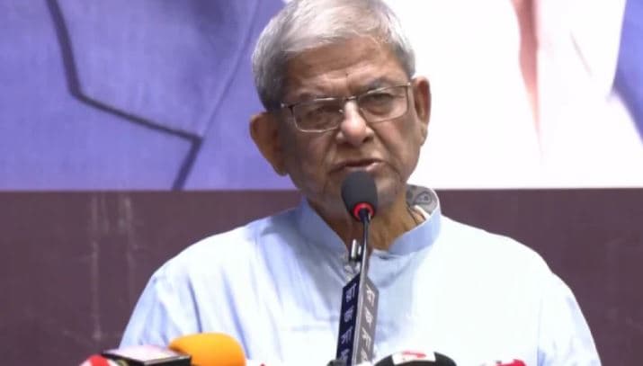 ফারাক্কা চুক্তিই বলে দেবে ভারতের সঙ্গে সুসম্পর্ক থাকবে কি না: মির্জা ফখরুল