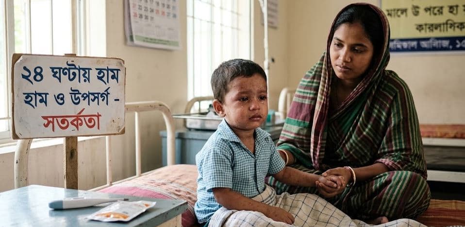 হাম ও হামের উপসর্গ নিয়ে ২৪ ঘণ্টায় আরও ৪ জনের মৃত্যু