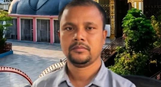 গ্রেপ্তার হরিদাস চন্দ্র তরণী দাস। ফাইল ছবি