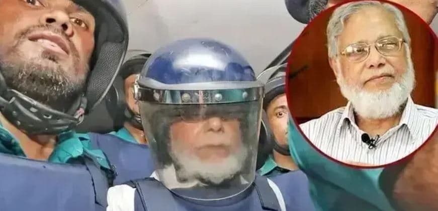 কারামুক্ত হলেন সাবেক প্রধান বিচারপতি খায়রুল হক
