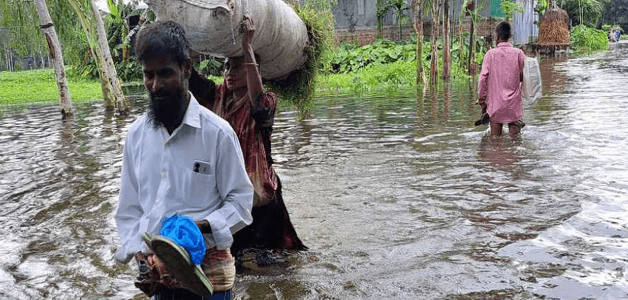তিস্তা-দুধকুমার অববাহিকায় বন্যার শঙ্কা, ঝুঁকিতে ৫ জেলা