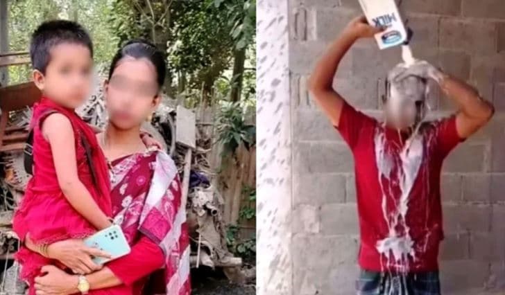 সন্তান রেখে স্ত্রী উধাও, সৌদিতে দুধ দিয়ে গোসল প্রবাসীর