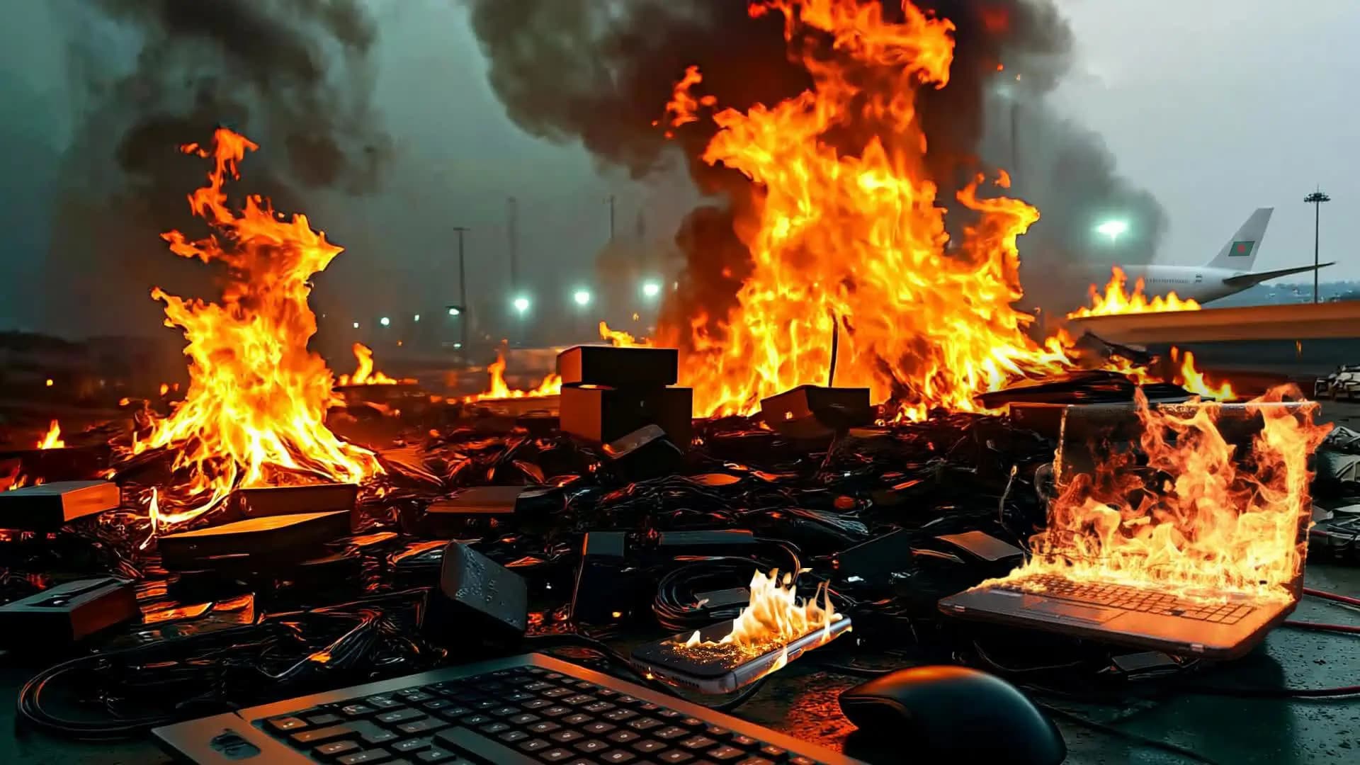 কার্গো ভিলেজে অগ্নিকাণ্ড: হার্ডওয়্যার খাতের পণ্য পুড়ে ক্ষতি প্রায় ৩৫ কোটি টাকা