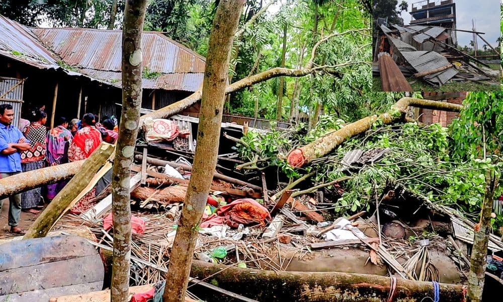 পঞ্চগড়ে কালবৈশাখীর তাণ্ডব: গাছচাপায় নিহত ১