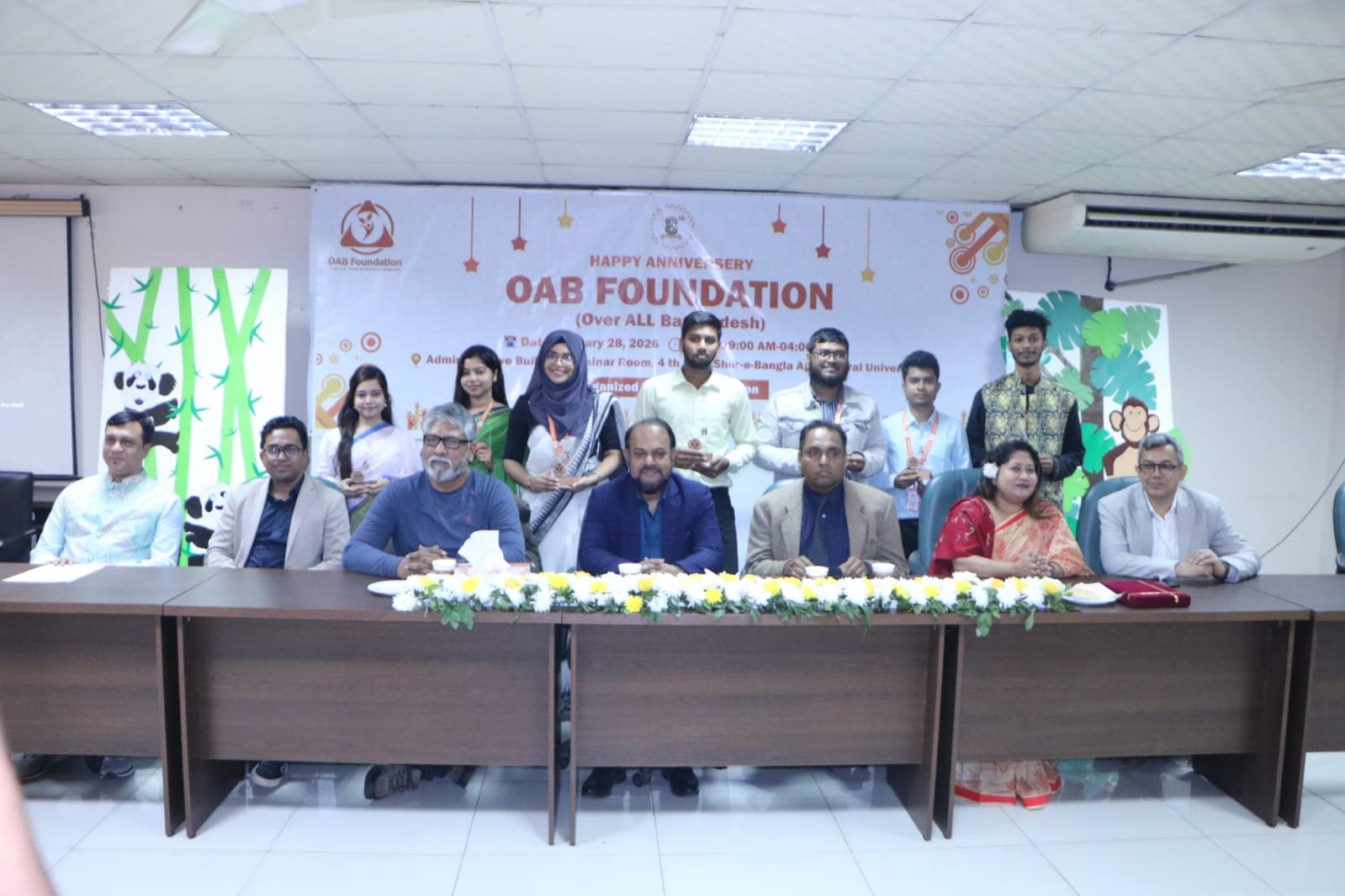 যুব নেতৃত্বে জলবায়ু ন্যায়বিচারের প্রত্যয়: OAB ফাউন্ডেশনের ৮ম প্রতিষ্ঠাবার্ষিকী উদযাপন