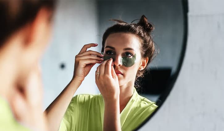 চোখের নিচের কালো দাগ দূর করার সহজ উপায়
