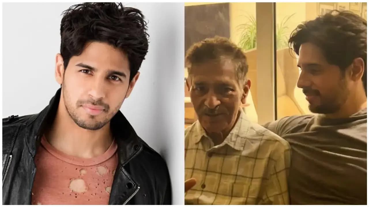 বাবার বিদায়ে আবেগঘন সিদ্ধার্থ মালহোত্রা