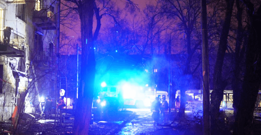 বিস্ফোরণে কেঁপে উঠল ইউক্রেনের রাজধানী