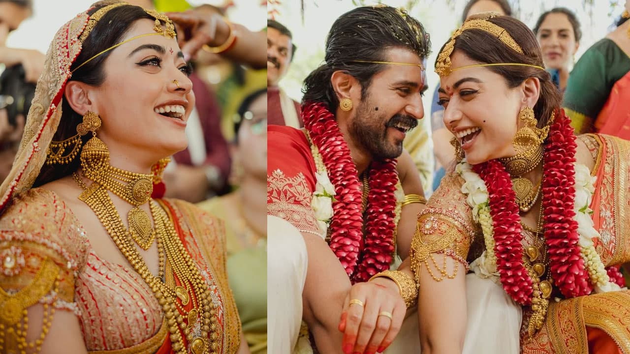 কত কেজি স্বর্ণের গহনায় বিয়ে হলো বিজয়-রাশমিকার?