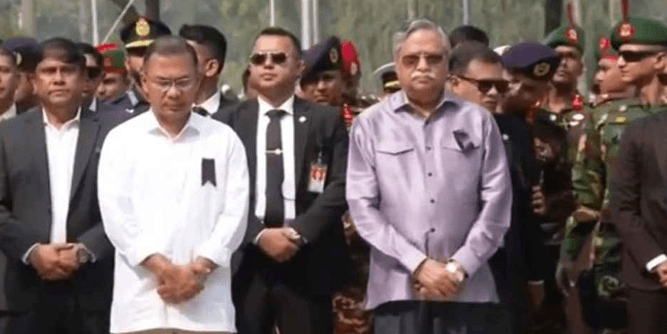 পিলখানায় নিহত সেনাদের প্রতি রাষ্ট্রপতি ও প্রধানমন্ত্রীর শ্রদ্ধা