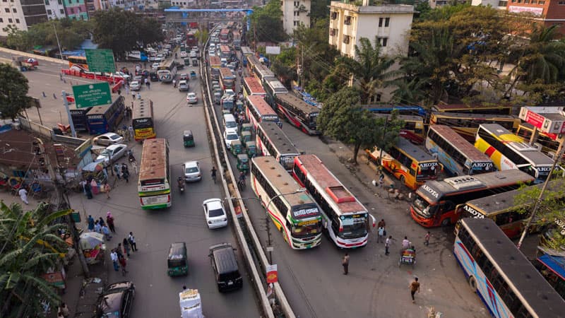 প্রতি কিলোমিটারে বাস ভাড়া বাড়ল ১১ পয়সা