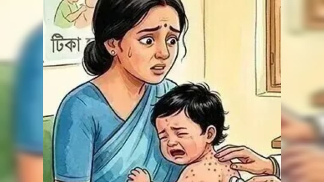 হাম ও হামের উপসর্গ নিয়ে আরও ১০ শিশুর মৃত্যু