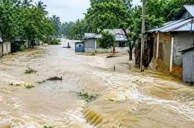বন্যা, পাহাড়ধস ও ঢলে প্রাণহানি বেড়ে ৫৯