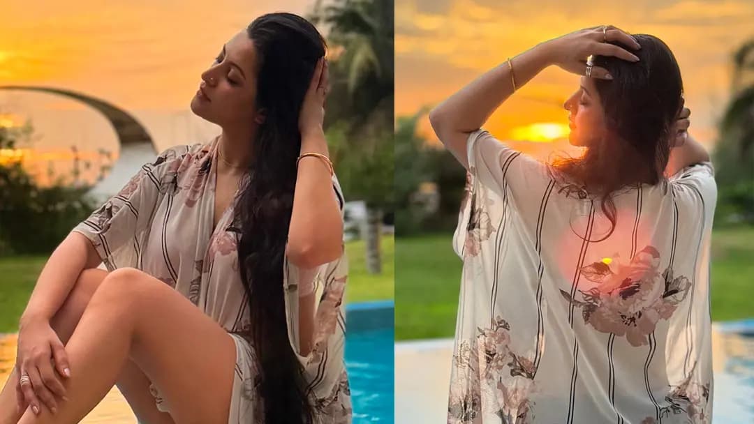 নো মেকআপ লুকে পরীমণি